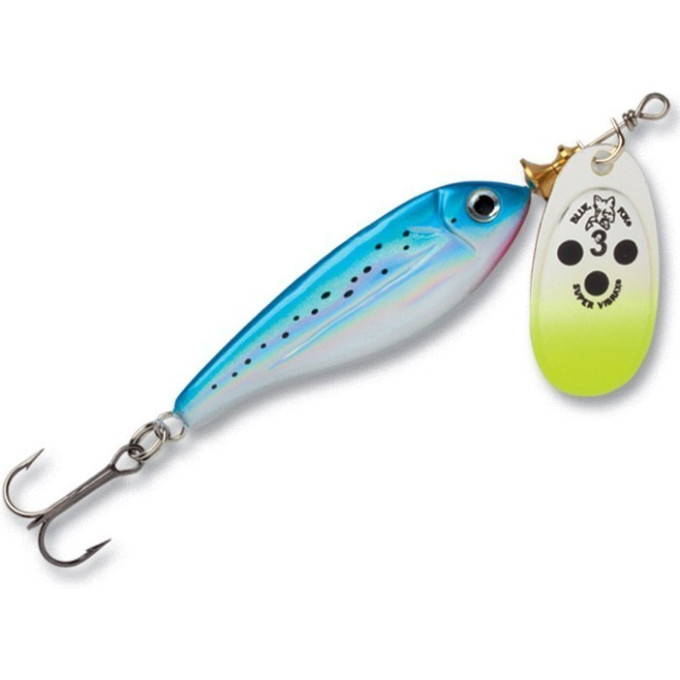 Вращающаяся блесна BLUE FOX Minnow Super Vibrax 18 г SB (BFMSV4-SB)